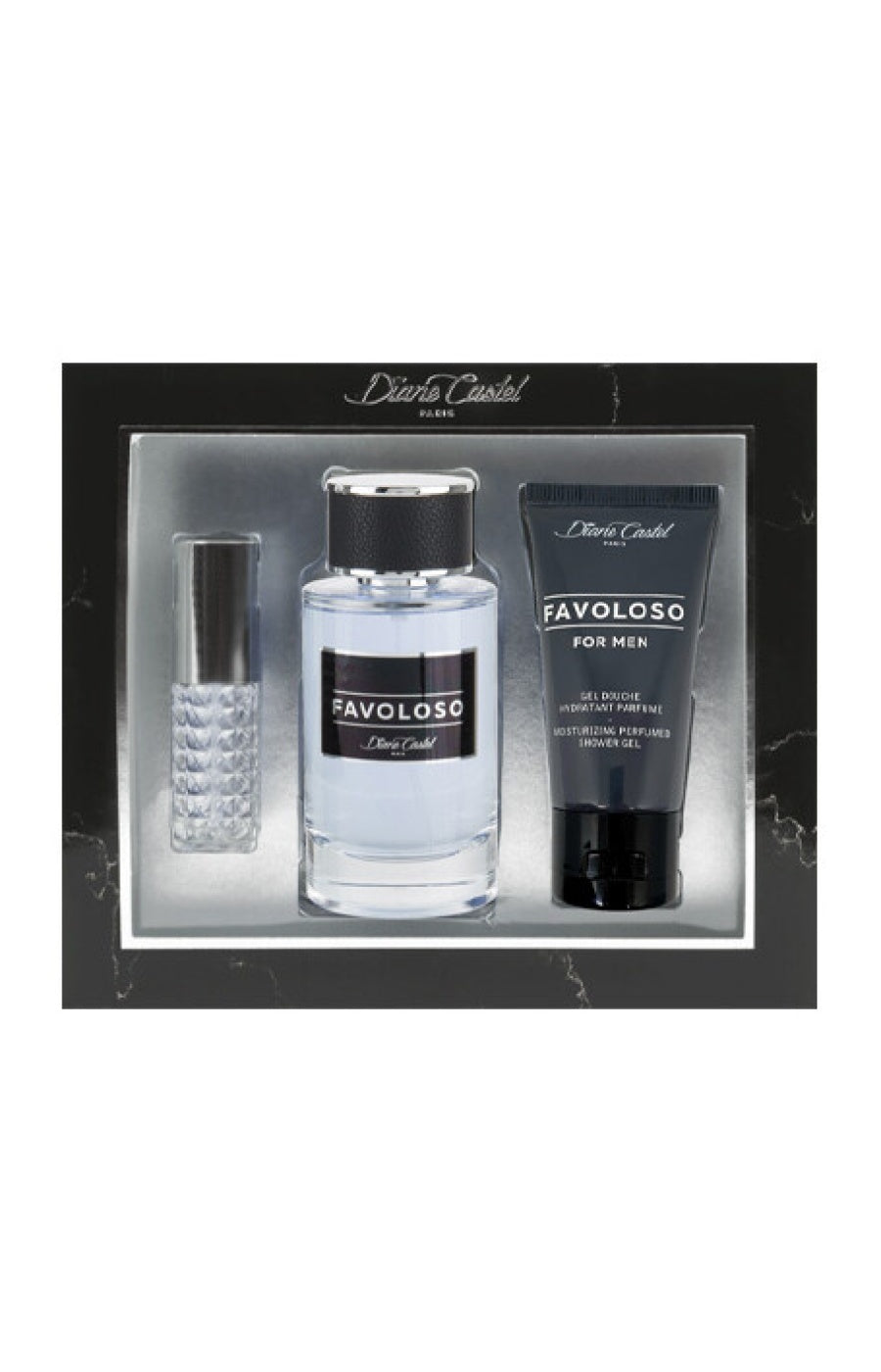 Coffret Favoloso Eau de parfum - Floral fruité - Homme - 3 produits