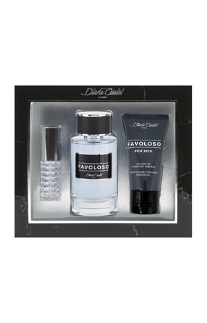 Coffret Favoloso Eau de parfum - Floral fruité - Homme - 3 produits