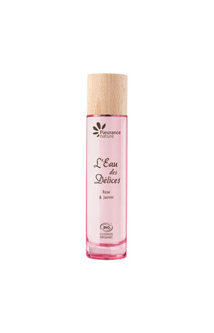 L'Eau des Délices rose & jasmin Eau de parfum bio