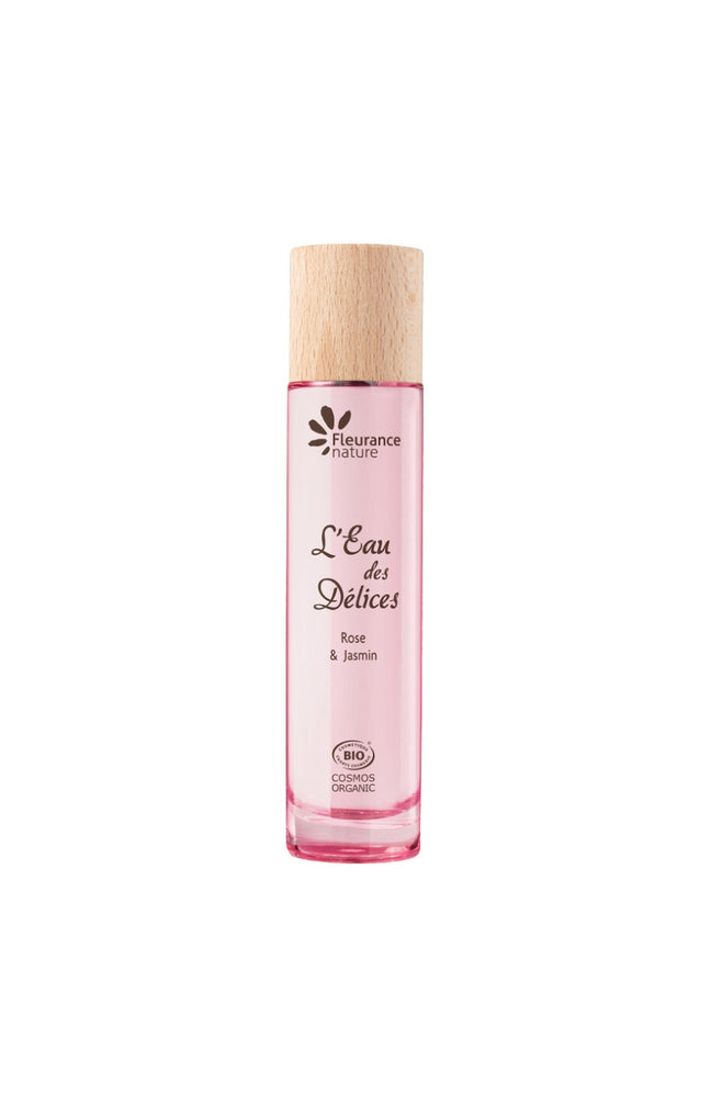 L'Eau des Délices rose & jasmin Eau de parfum bio