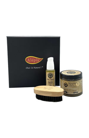 Coffret de soins barbe bio - Homme - 3 produits