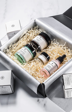 Coffret anti-âge - Rose - Visage - 4 soins