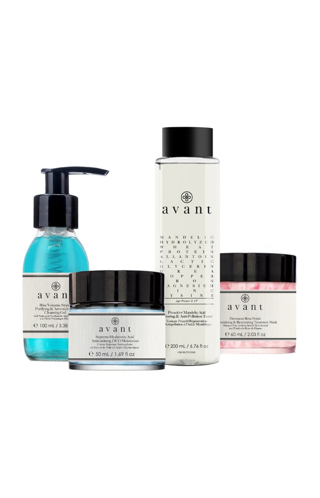 Coffret purification intense - Peaux sèches & ternes - 4 soins