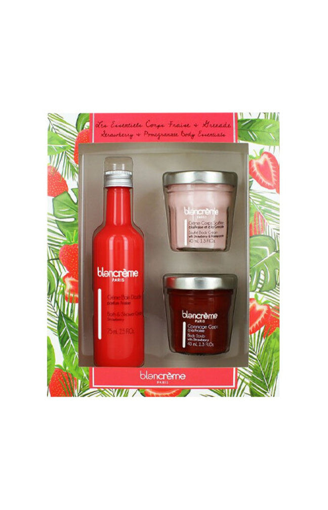 Coffret essentiels douche - Fraise - Corps - 3 produits
