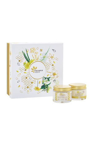 Coffret anti-rides bio - Elixir royal - Visage - 2 soins