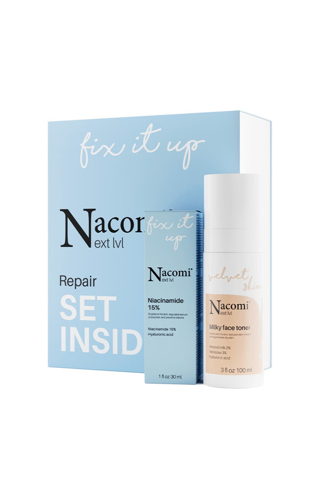 Coffret apaisant - Niacinamide - Peaux sèches - 2 produits