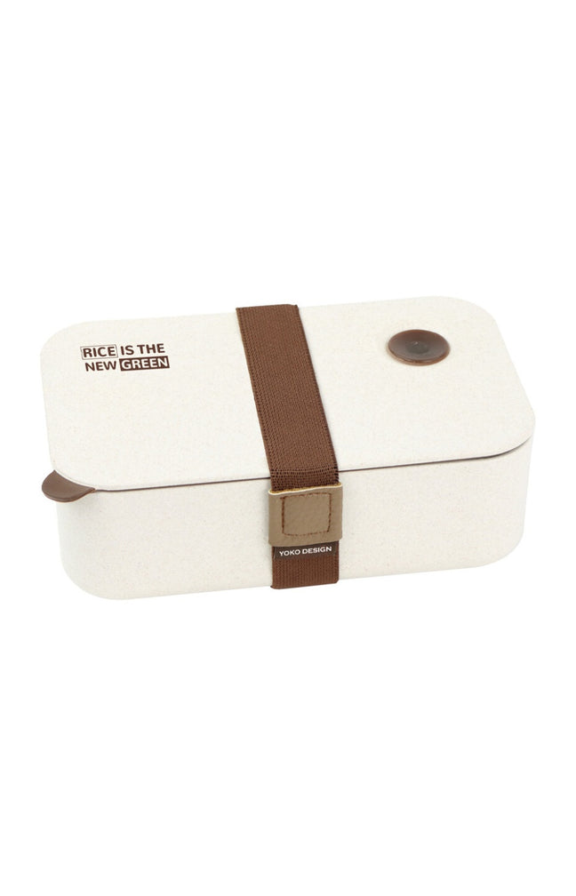 Lunch box en fibres de riz - 1 étage - 1 L