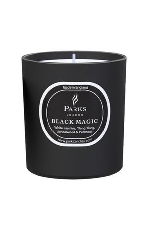 Bougie parfumée - Jasmin blanc, ylang ylang & santal - Black Magic - 220 g