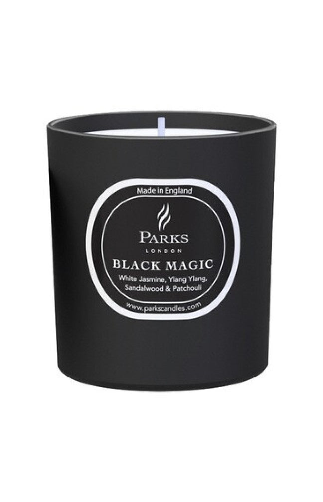 Bougie parfumée - Jasmin blanc, ylang ylang & santal - Black Magic - 220 g