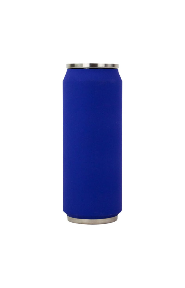 Canette isotherme - Soft touch - Bleu nuit - 500 ml