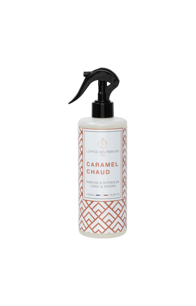 Parfum d'intérieur & de linge - Caramel chaud - Fruité - 500 ml