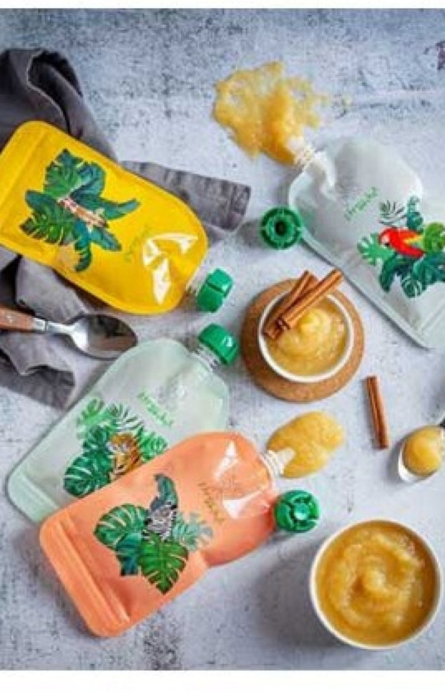 Gourdes compotes réutilisables - Easypote - 4 x 150 ml