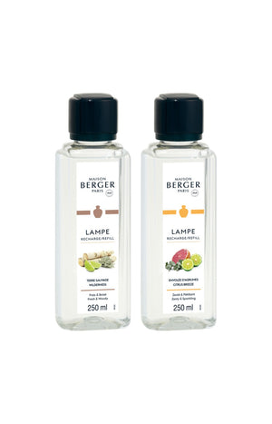 Duo de recharges parfum pour lampe - 2 x 250 ml