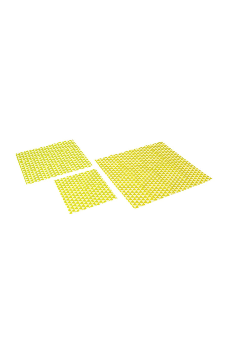 Pack 3 emballages - Cire d'abeille - Motifs géométriques