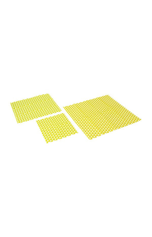 Pack 3 emballages - Cire d'abeille - Motifs géométriques