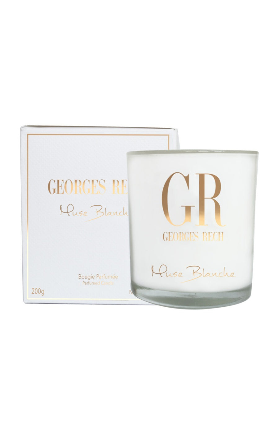 Bougie parfumée - Muse blanche - 200 g