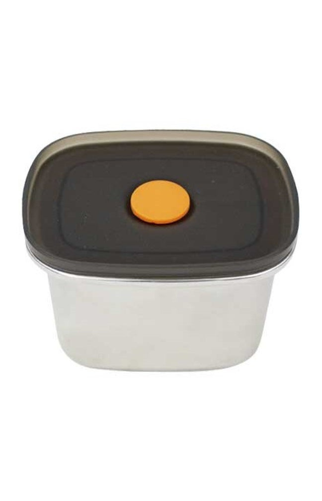 Boite en inox avec couvercle en plastique - 450 ml