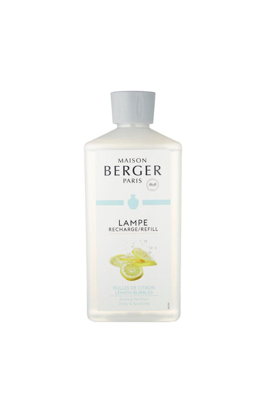 Recharge parfum pour lampe - Bulles de citron - 500 ml