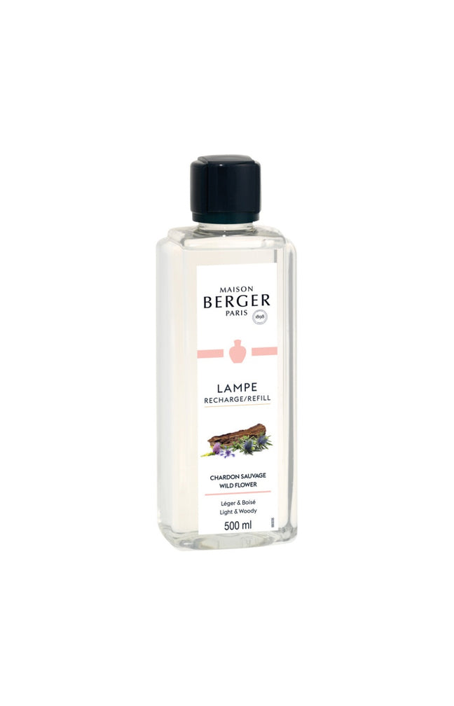 Recharge parfum pour lampe - Chardon sauvage - 500 ml