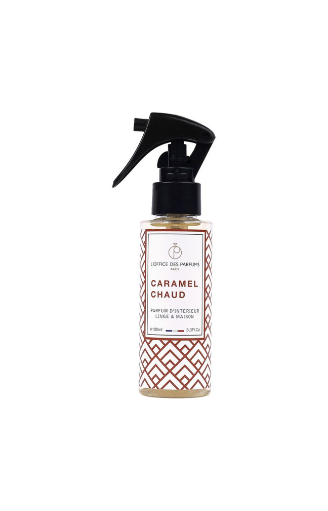 Parfum d'intérieur & de linge - Caramel chaud - Fruité - 100 ml