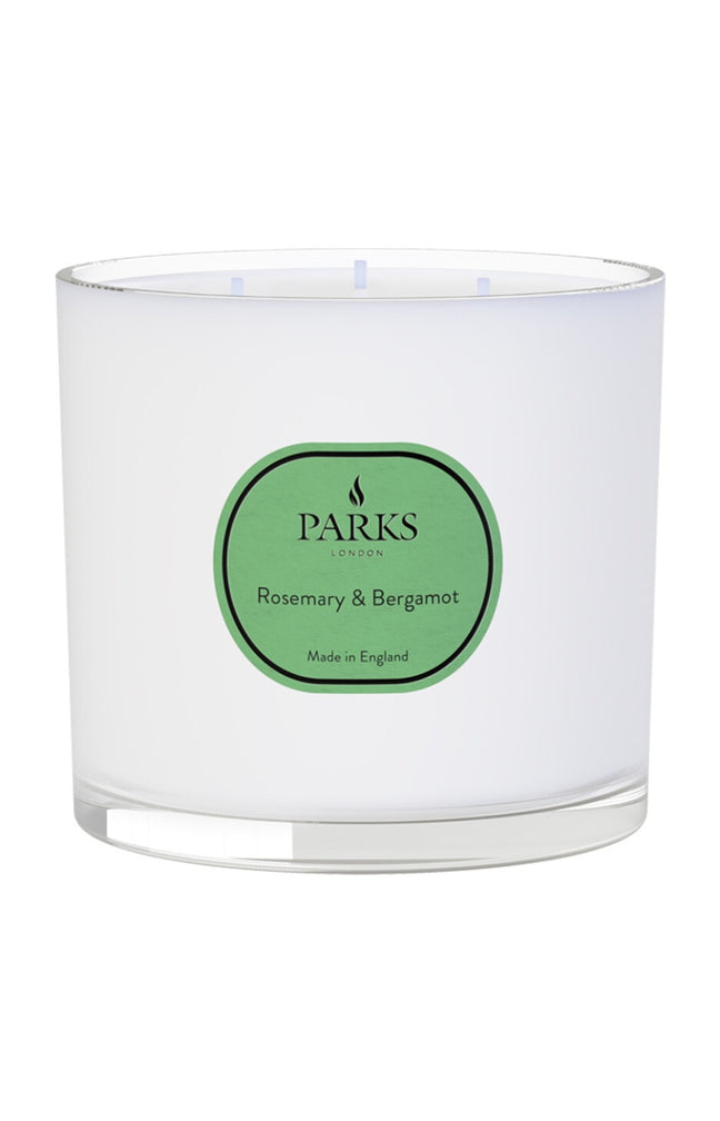 Bougie parfumée à 3 mèches -  Romarin & bergamote - Vintage Aromatherapy - 650 g