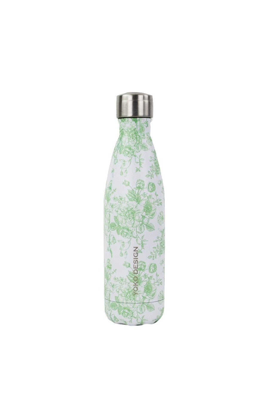 Bouteille isotherme - Toile de Jouy - Vert - 500 ml