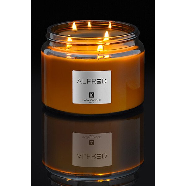 Bougie parfumée - Thé so British - Alfred - 400 g