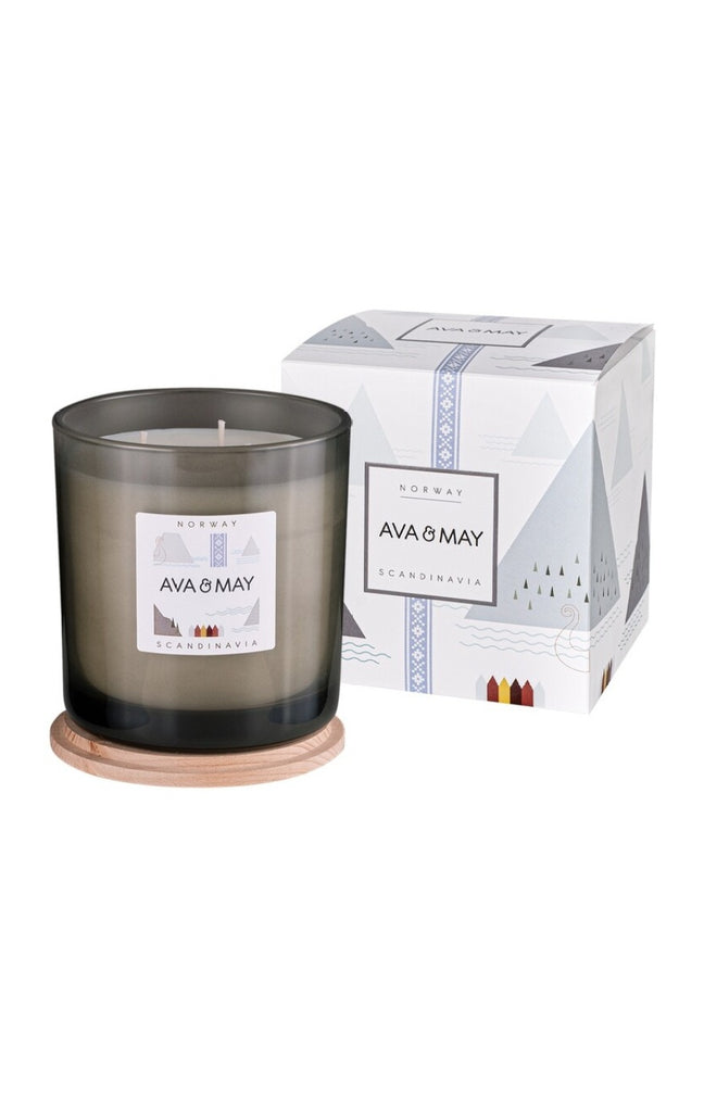 Bougie parfumée - Norvège - Muguet & musc - 500 g