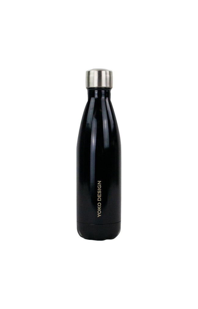 Bouteille isotherme - Brillant - Noir - 500 ml