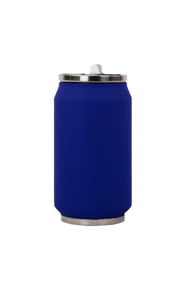 Canette isotherme - Soft touch - Bleu nuit - 280 ml