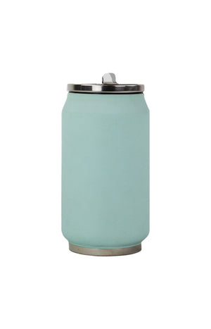 Canette isotherme - Soft touch - Menthe - 280 ml