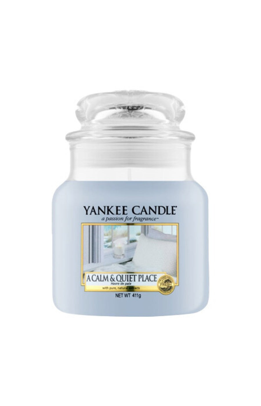 Bougie jarre - Havre de paix - Modèle medium - 411 g
