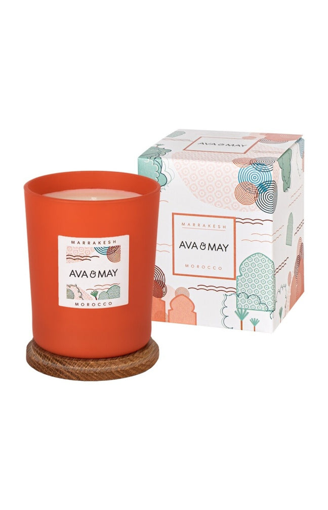 Bougie parfumée - Marrakech -  Santal & amande - 180 g