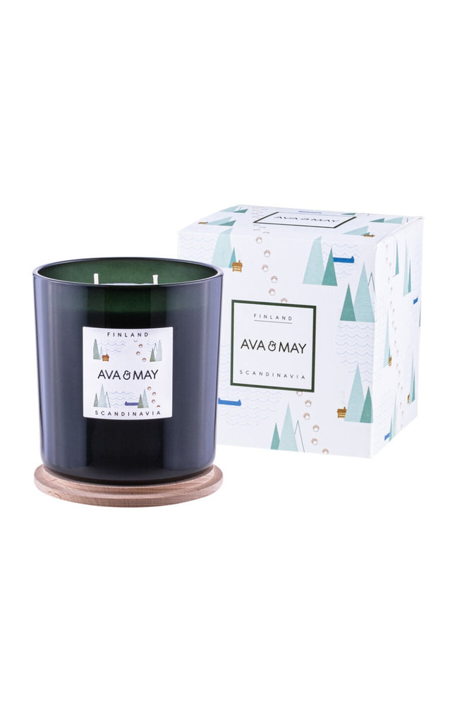 Bougie parfumée - Finlande - Ambre & clou de girofle - 500 g
