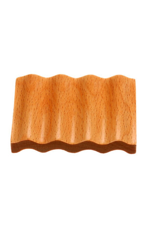 Porte-savon en bois de hêtre