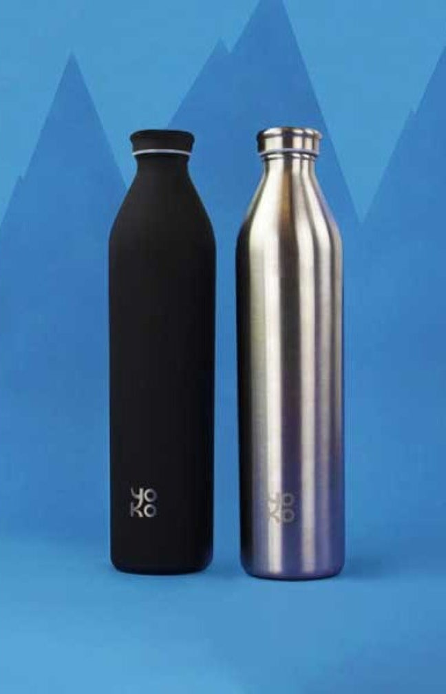 Bouteille isotherme - Inox brillant - 1000 ml