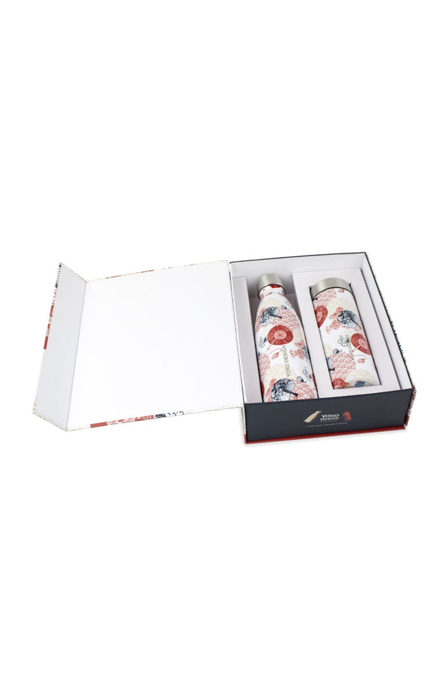 Coffret bouteille & théière - Noël