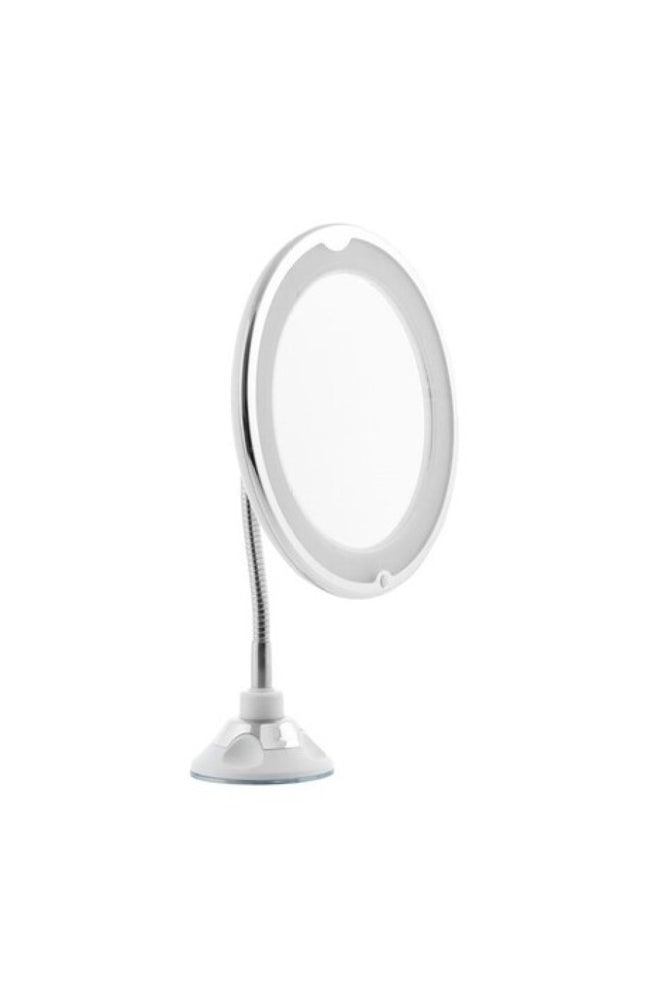 Miroir grossissant & lumineux - Blanc
