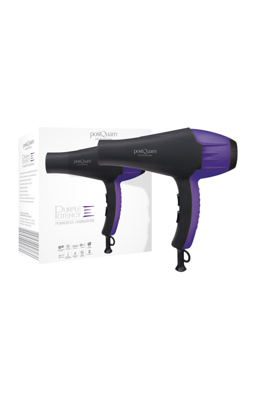 Sèche-cheveux - Purple Potency - 2300 W