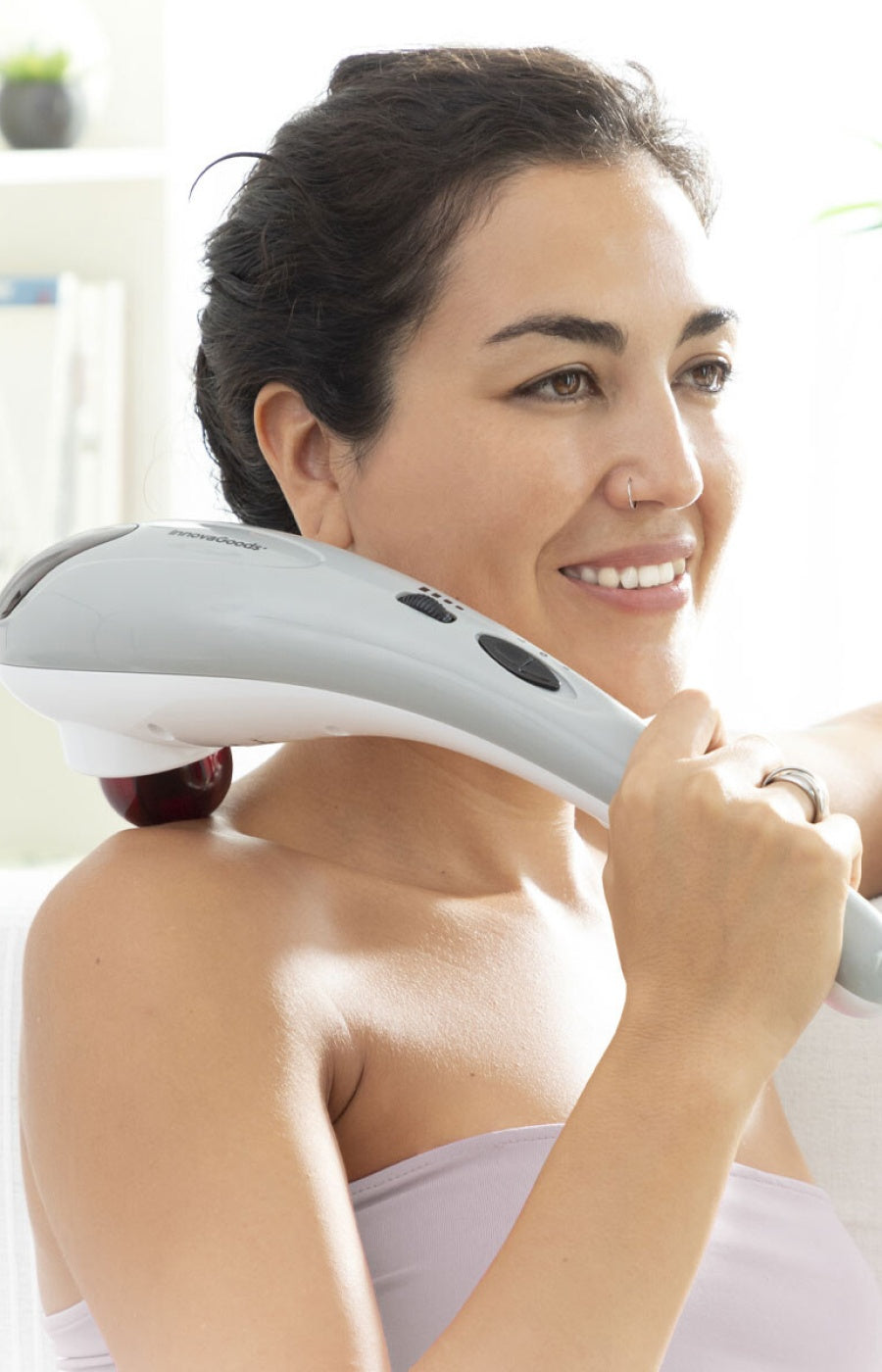Appareil de massage - Blanc & gris - Corps