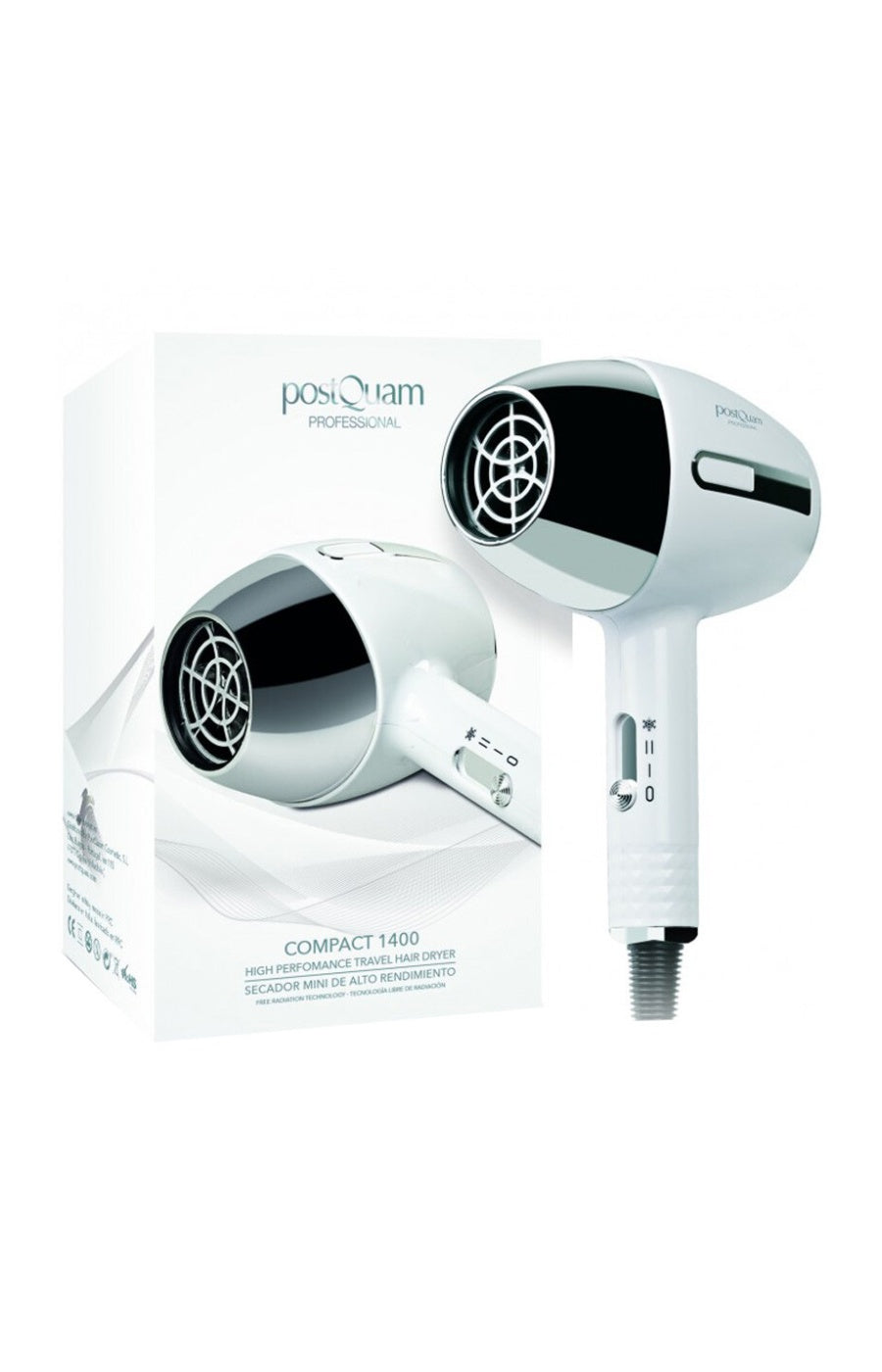 Sèche-cheveux compact - 1400 W