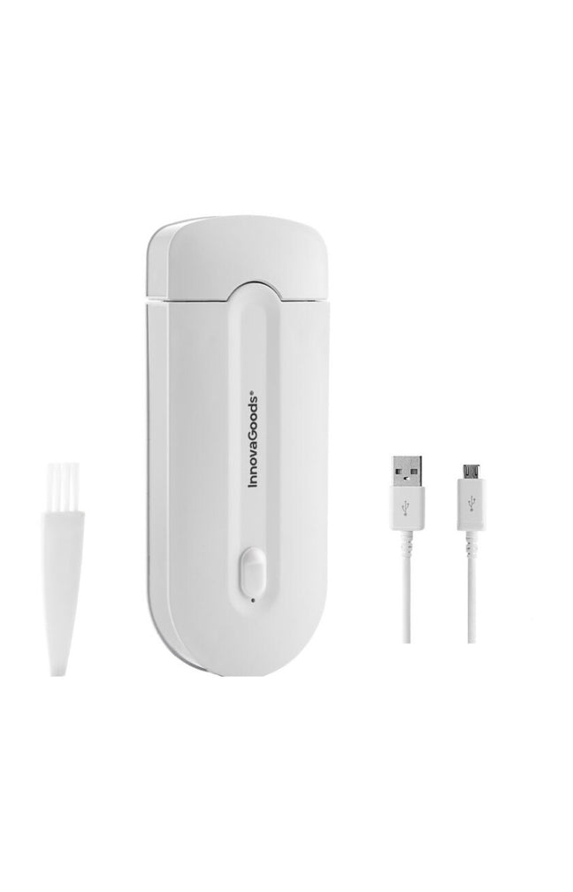 Mini épilateur électrique à LED - Blanc - Corps