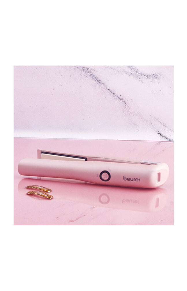 Lisseur sans fil - Rose - 200°C