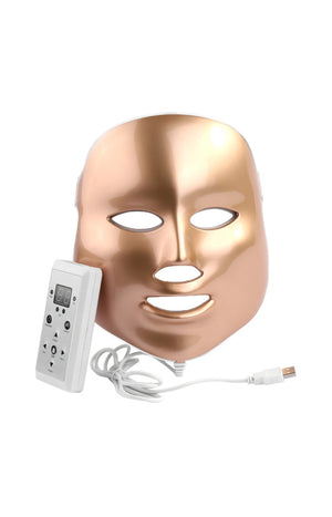 Masque LED de luminothérapie - Rose gold