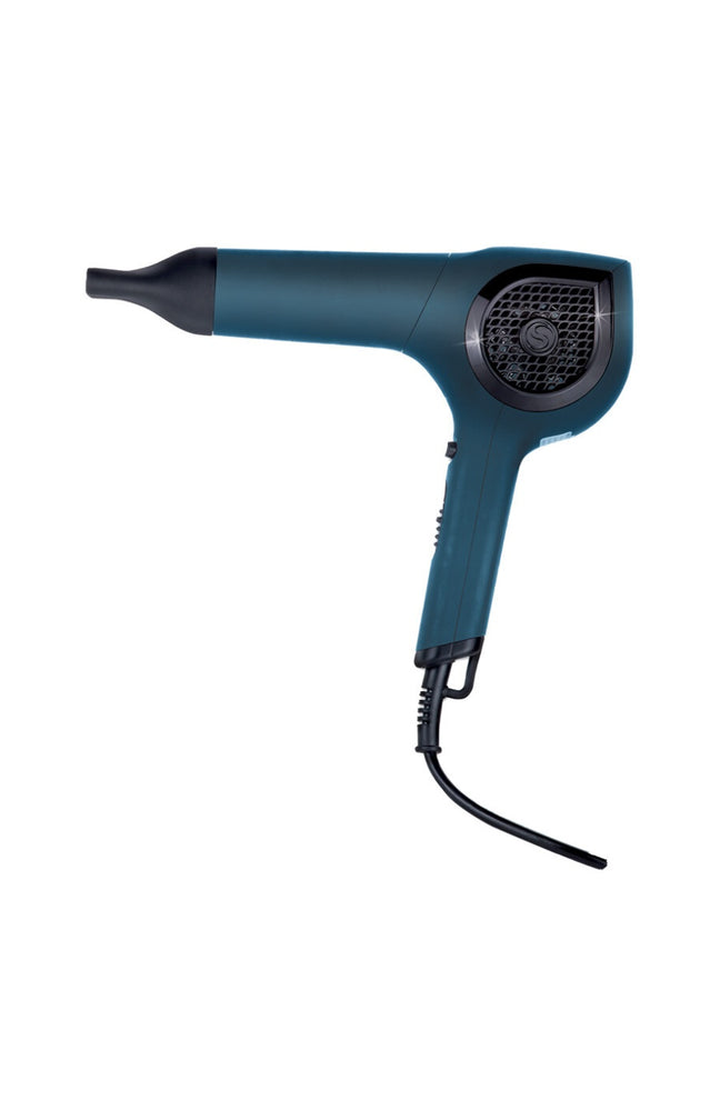 Sèche-cheveux - Retro Dc Motor  - 1400 W - Bleu
