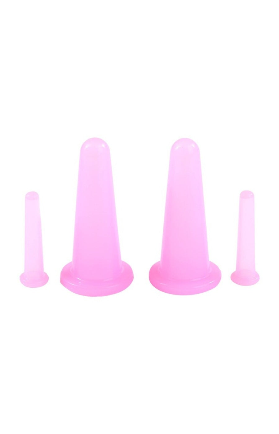 Ventouses anti-âge & anti-cellulite - Visage & corps - Rose