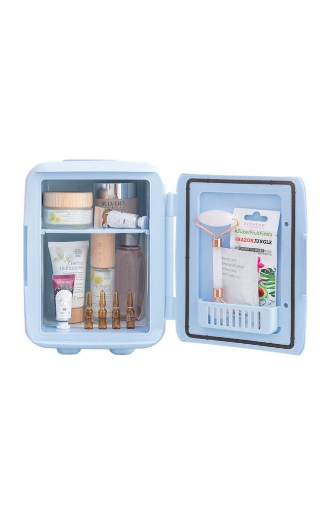 Mini-frigo pour cosmétiques - Bleu - 4L