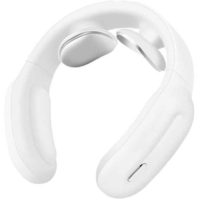 Masseur thérapeutique chauffant pour cervicales - MASSNECK™ - Blanc