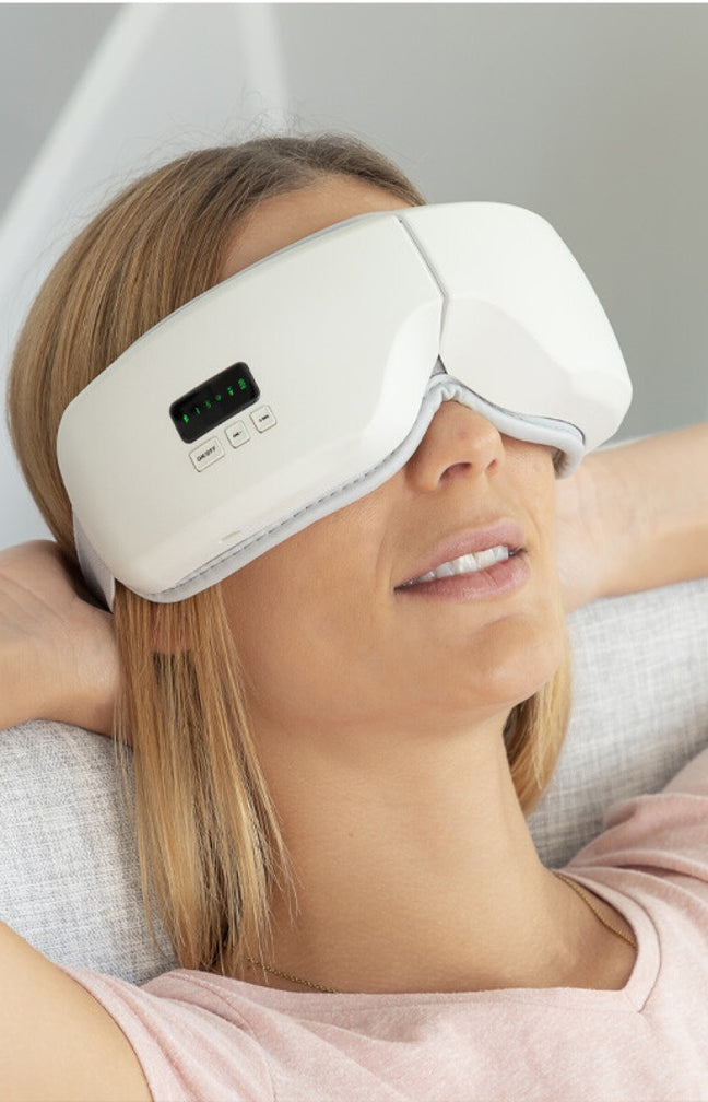 Masseur d’yeux avec compression d'air 4-en-1
