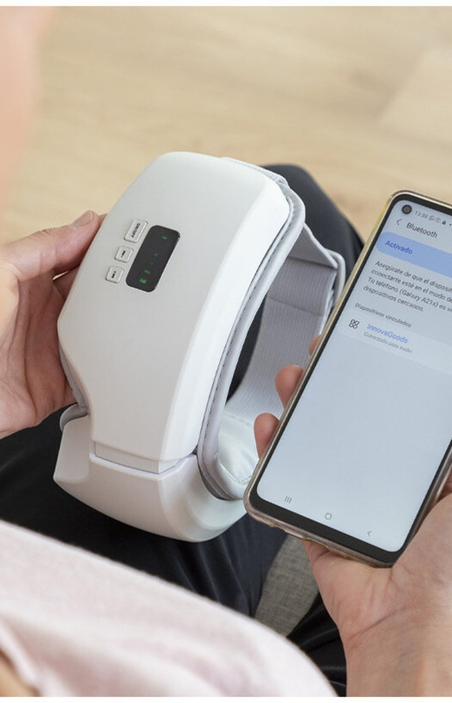 Masseur d’yeux avec compression d'air 4-en-1